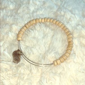 Alex and Ani Wooden Beaded Bracelet